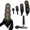 Super Große XXL Aufblasbarer Anal Stecker für Vagina Anus Expansion Stimulation Anal Dildo Buttplugs mit Abnehmbarer Pumpe Fetisch SM Analsex Sexspielzeug für Frauen Männer