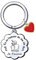 LUODAN Couple puzzle Porte-clés Cadeau,Saint-Valentin Cadeau IU ES L'AMOUR DE MA VIE pour Couple Cadeaux de noël d'anniversaire (5)