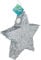 Goodtimes Pinata Stern in Silber 43cm hoch Partyspiel Zum Befüllen mit Süßigkeiten und zerschlagen Als Geschenkidee für Geburtstag Hochzeit JGA