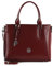 Picard Shopper Black TIE für Damen aus Rindspalt in der Farbe ROT, Maße: 14x29x23 cm, 55584S9087