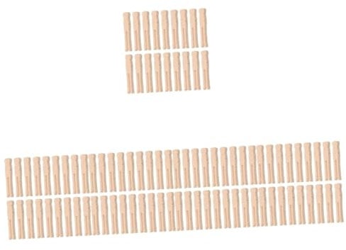 TOPBATHY 500 Stück Holz Wäscheklammern Zum Anklipsen Wäscheleinenklammern Zum Basteln rutschfeste Wäscheklammern Wäscheklammern Wäscheklammern Wäscheklammern Wäscheklammern Für