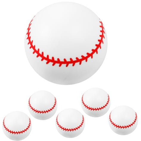 HOOTNEE 6stücke Teiliges Set Aufblasbare PVC Baseball-Spielzeug Für Junge Mädchen Für Strand Pool Und Outdoor-aktivitäten Realistische Gestaltung Einfach Zu Transportieren Lagern
