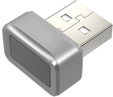 BFLKY Sensores de lector de huellas dactilares USB de 360 grados para dispositivos Windows 11/10 Hello que ofrecen un acceso de seguridad mejorado