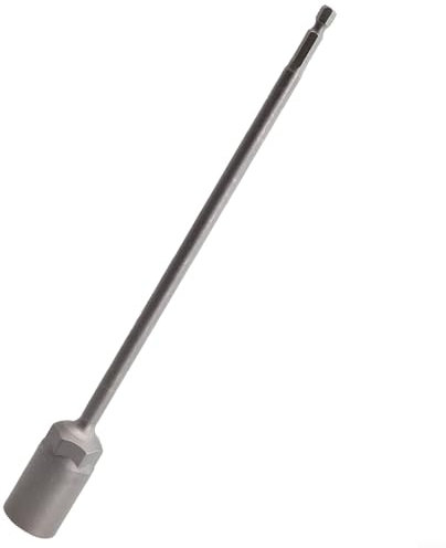 Adaptateur tournevis hexagonal avec manchon d'extension de 250 mm, clé à douille longue portée (17 mm)