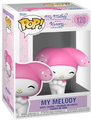 Funko POP! Sanrio: Hello Kitty and Friends - My Melody | Official Anime Merch - Collectable Vinyl Figurine for Shelf Display - Birthday Gift Idea for Fans and Collectors