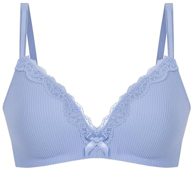 Hunkemöller Vorgeformter BH ohne Bügel Lola - Bel air Blue - 85E