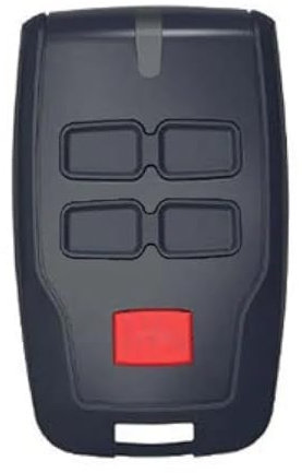 NHQZ Mando garaje, Mando a distancia garaje, Mando puerta garaje universal, Control remoto multifrecuencia de cuatro botones, Compatible con diferentes modelos de control remoto
