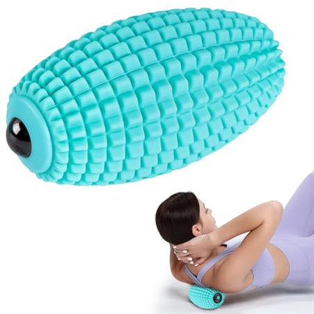 Pallone da massaggio elettrico vibrante, ricaricabile tramite USB, per dolori muscolari, compressione della schiena, collo, braccia e spalle