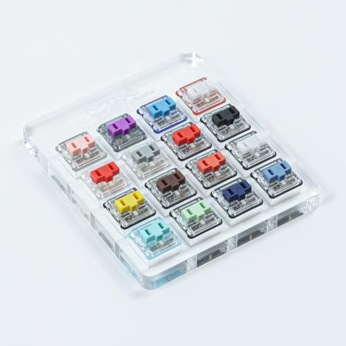 Mechanical Keyboard Switch Tester, for Click, Linear and Tactile Switch Testing of Mechanical Gaming Keyboards (Testers&Switches)