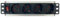 Techly Professional 028870 Multipresa 4 posti UNEL da Rack 10 con Interruttore Spina Italiana 1,5U Nero/Argento