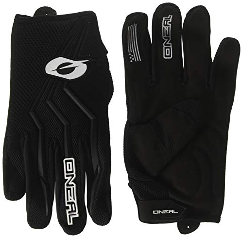 O'NEAL | Fahrrad- & Motocross-Handschuhe | MX MTB Mountainbike Enduro Motorrad | Sichere Passform, Ergonomische Polsterung, TPR-Streifen | Element Glove | Erwachsene | Schwarz | Größe XL