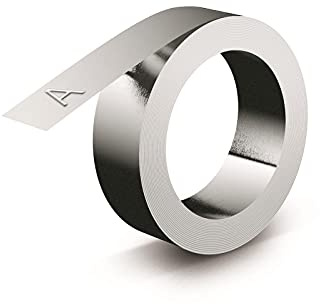 Dymo Labelprinter Tape Ruban 12mm x 3,65m (aluminium)