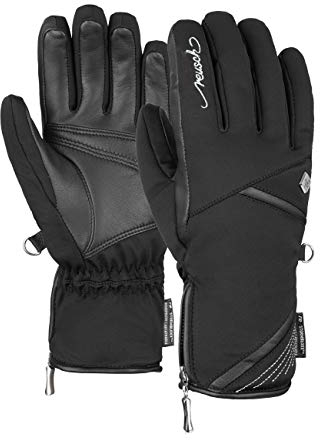 Reusch Damen Reusch Lore Stormbloxx Handschuh, black silver, 7.5 EU