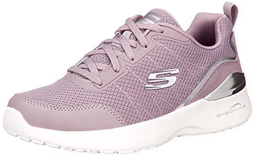 Skechers SKECH-AIR DYNAMIGHT THE HALCYON, Scarpe da Ginnastica Donna, Lavender Mesh Silve Trim, 38 EU