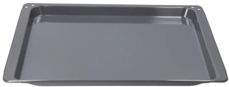 easyPART passend für NEFF 00574910 Backblech 465x375x26mm emailliert | Pyrolyse Bosch Siemens Constructa 574910, Backbleche, Kompatibel mit Blaupunkt 5Z1342X0, 00438254, 00467268, Backofen
