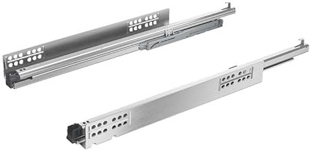 Coulisse quadro you push to open - Longueur : 350 mm - HETTICH