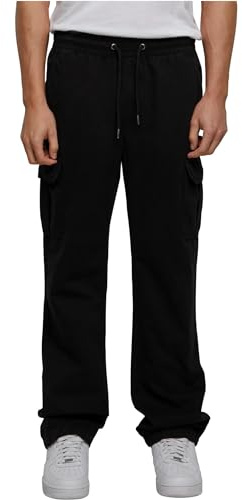 Urban Classics Herren Hose Cotton Cargo Pants Black S