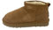 OOG Damen Lederboots mit Lammfell Echt-Leder warm gefüttert Schnee Boots Winter Boots Übergröße 42 (5889 Camel, numeric_36)