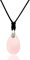 arana's - Colgante cuarzo rosa mujer - Collar ajustable con piedra natural gota de agua - Cristales y piedras preciosas energeticas - Curacion chakras sanacion (Cuarzo Rosa)