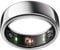 OURA Gen3 Horizon Smart-Ring - Größe 8, Silver | Wearable für Schlaf-, Herzfrequenz- und Fitnesstracking - Bis zu 7 Tage Akkulaufzeit - Kompatibel mit iOS/Android - Bestimme Deine Größe vor dem Kauf