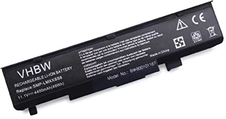 vhbw 1x Batterie Remplacement pour Fujitsu-Siemens SMP-LMXXSF3, SMP-LMXXPS6, SMP-LMXXFS2 pour Ordinateur Portable (4400mAh, 11,1V, Li-ION)