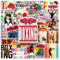 Boxsport Aufkleber Boxing Stickers 50 Stück Skateboard Graffiti Aufkleber Motorräder Fahrrad Snowboard Gepäck Laptop Auto Koffer für Kinder und Jugendliche Wasserdichte Vinyl Aufkleber