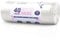 EcoBag - 40 Pack Heavy Duty White Bin Liners - 22 Microns - Extra Strong, Leak-Proof, Tear-Resistant Bags for Kitchen, Home & Office (50L)