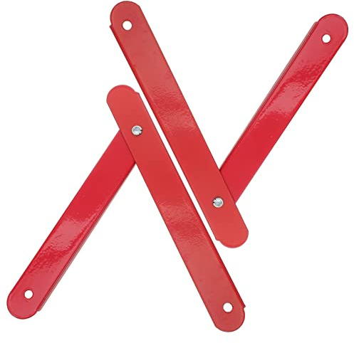 Aluminiumlegierung Scharnier für Klappleitern, Rot, 31cm