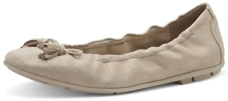 Tamaris Damen Klassische Ballerinas, Frauen Flats,Wechselfußbett