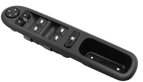 Interruptor de elevalunas Para PEUGEOT 407 6E_ 2004-2014, interruptor de control de ventana y puerta principal, lado izquierdo