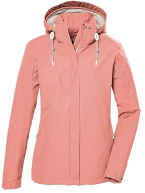 Killtec Damen Kos 61 Wmn Jckt Funktionsjacke wasserdicht/Outdoorjacke mit abzippbarer Kapuze