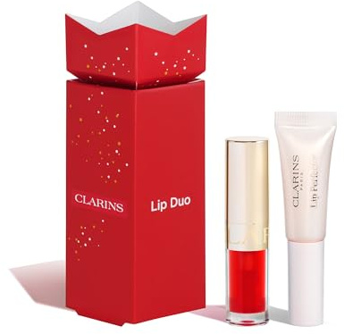 Clarins Gift Set | Lip Duo Stocking Filler | Includes 2 x Make-Up Mini's