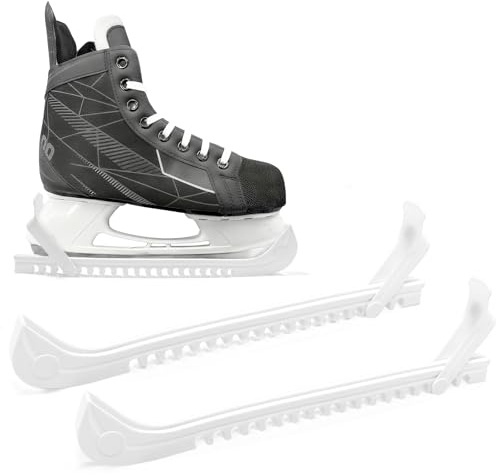 Feruchun 1 Paar Kufenschoner Schlittschuhe,Verstellbarer Schlittschuhschutz für Eiskunstlauf Eishockey,Schlittschuh Schoner für Erwachsene Kinder