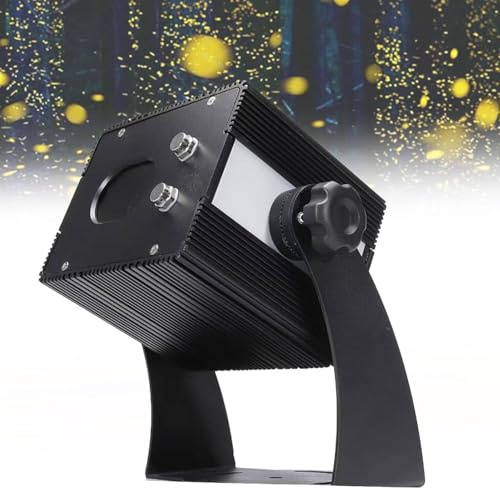 Lampada Proiettore a Lucciola Con Respirazione Dinamica,Luci Da Giardino a Forma Di Lucciola,Luci Di Natale Laser Con Proiettore Di Stelle,Proiettore Mobile per Esterni per Luci Di Natale White