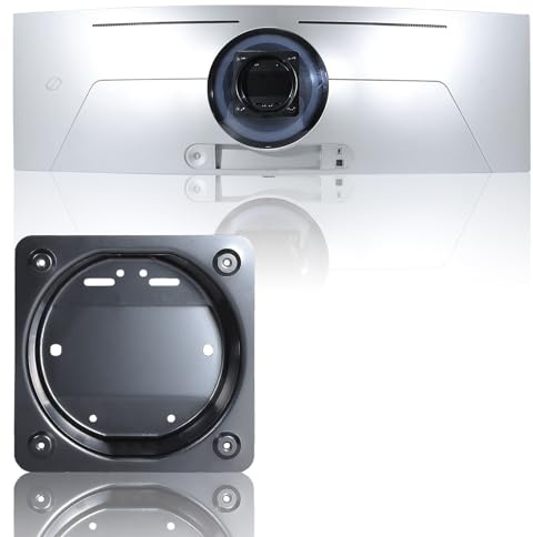 Odyssey Oled G9 VESA Mount Adapter Compatible with Samsung Odyssey Oled G9 49 Monitor (Fit G93SC G93SD G95SC G95SD) –100x100 Wall Mount