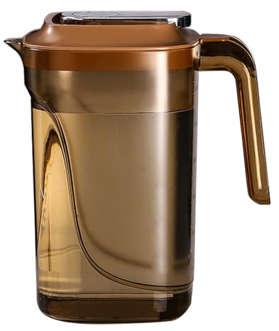 Bouteille d'eau pour réfrigérateur, grande capacité de 2 200 ml, fournitures pour boire multifonctions et peu encombrantes, bouteille d