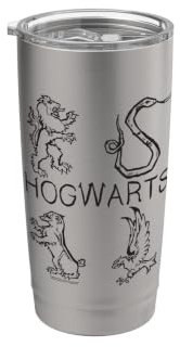 Harry Potter Literary Crests Stainless Steel Insulated Tumbler