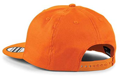 Beechfield Unisex Panel Snapback Rapper Cap