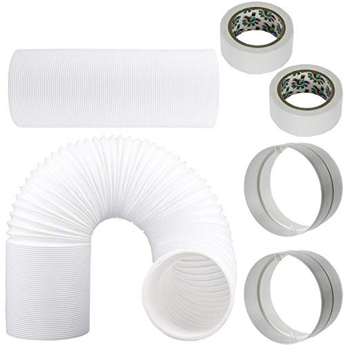 SPARES2GO Air Conditioner Hose Pipe Vent Extension Kit (12m x 5)
