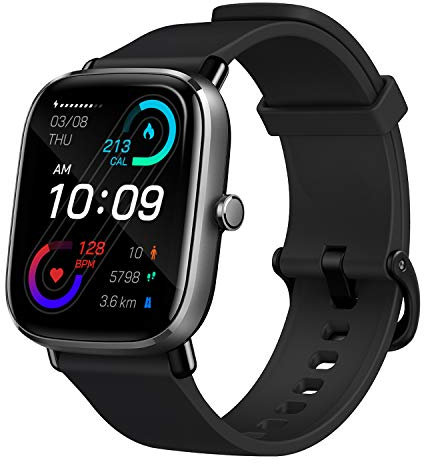 Amazfit GTS 2 Mini Smartwatch Orologio Intelligente Alexa Integrato, AMOLED da 1,55, 70 Modalità di Allenamento con GPS, 5 ATM Impermeabile, Monitor del Sonno, Durata della Batteria di 14 Giorni