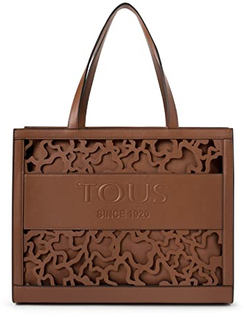 Tous Beige, Shopping XL. Amaya K Shock MARRÓN para Mujer, One Size