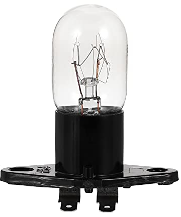 HEMOTON 3 Piezas de Accesorios de microondas Bombilla 250 V 2 A lámpara de microondas con Base de pie Recto