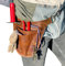 JL Gardenet Gartenwerkzeuggürtel, handgefertigtes Premium-Leder mit Taschen, Holster für Damen und Herren, Gärtner, Floristen, Elektriker, Tischler, Blumenbauer, Landschaftsgärtner, Bau