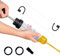 ZOYITO 200CC Huile Aspiration Seringue-Pompe de Transfert Extracteur De Liquide De Frein et d'antigel-Outil de Transfert de Pompe à Main