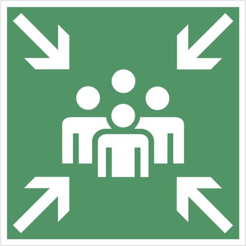 Dreifke® Schild Sammelstelle, Alu, 600x600 mm