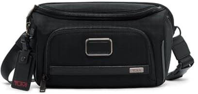 Large SLING TUMI ALPHA, Schwarz , Taglia Unica