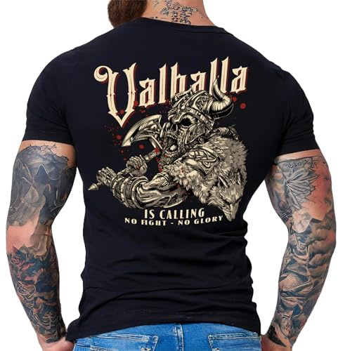 HerrenT-Shirt für Wikinger Nordmann Keltic Fans: Walhalla is Calling