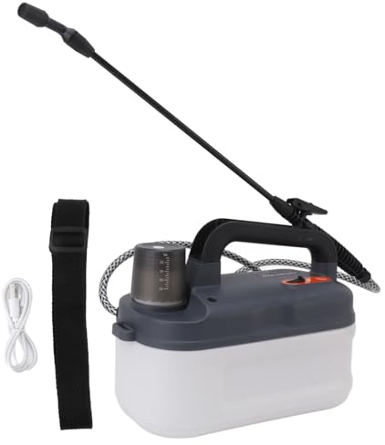 Pulverizador eléctrico para jardín, atomizador recargable para malas hierbas y plantas, mochila inteligente con batería de litio para hogar y jardín