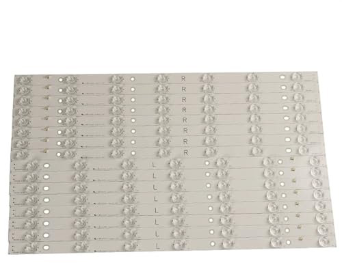 TUCANSBP 16 unità, 7LED Tirante LED for Illuminazione Posteriore for TV Panasonic TX-55AX630B TX-55AX630E TB5509M 550TV01