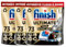 Finish Ultimate Plus Infinity Shine Spülmaschinentabs – Geschirrspültabs für intensive Reinigung, Fettlösekraft und Glanz mit Schutzschild – 219 Finish Caps (3x73 Caps)